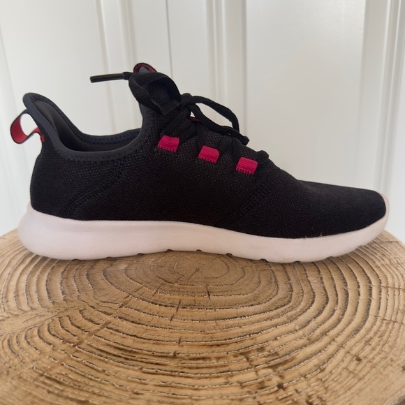 Adidas Cloudfoam Pure 2.0 Women Casual Black Sneakers Size 7.5 - Picture 8 of 13